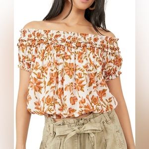 Free People Suki Off the Shoulder Top